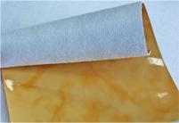 镜面超纤革+后段印刷处理