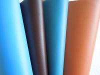 0.7mm厚度纳帕纹超纤箱包革